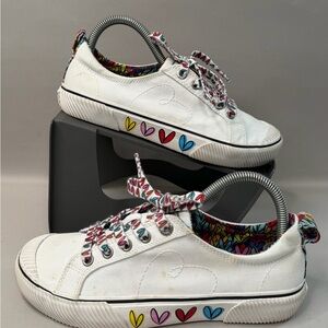 Skechers James Gold Crown x Bob's B Wilder Women’s Size 7 Low Top Sneakers White